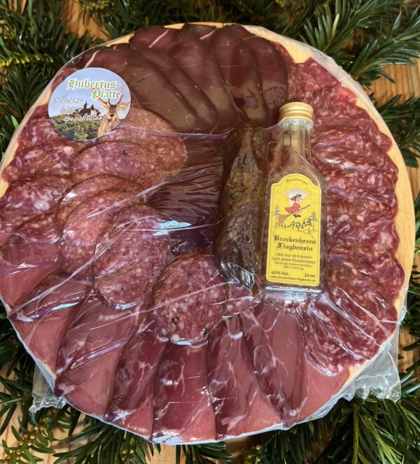 Hubertusplatte mit Wildspezialitäten