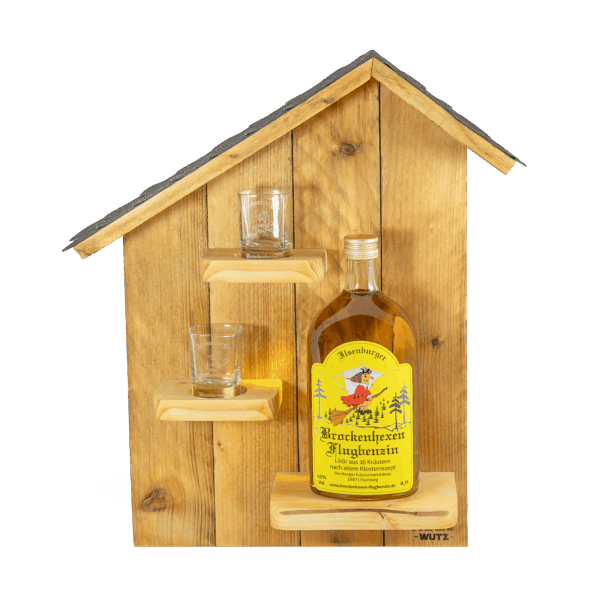 Likörregal Brockenhexen-Flugbenzin